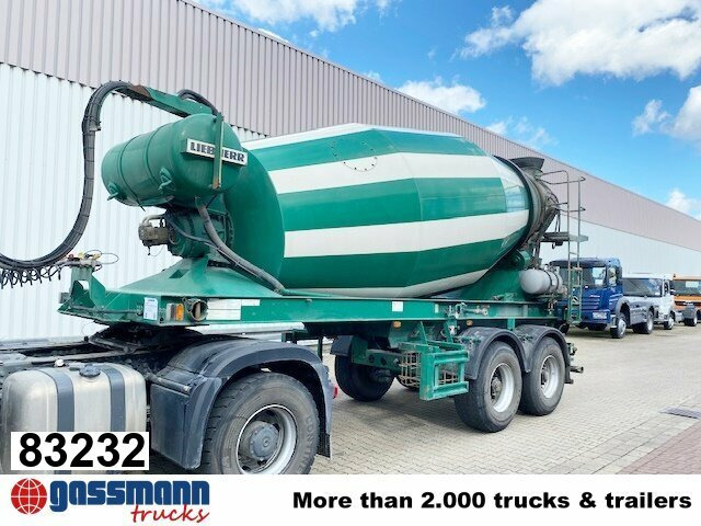 LIEBHERR Betonmischer ca. 10m³, 6x Vorhanden! - Напівпричіп бетонозмішувач: фото 1 LIEBHERR Betonmischer ca. 10m³, 6x Vorhanden! - Напівпричіп бетонозмішувач: фото 1