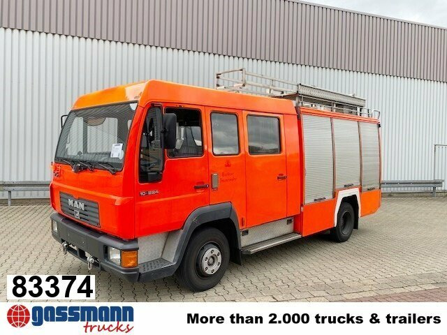 MAN 10.224 LC 4x2 BB Doka, TLF16/12, 6-Zylinder - Пожежна машина: фото 1 MAN 10.224 LC 4x2 BB Doka, TLF16/12, 6-Zylinder - Пожежна машина: фото 1