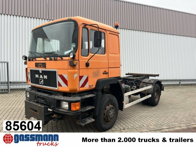 MAN 19.292/402 FAK 4x4 BB, 6-Zylinder, - Вантажівка шасі: фото 1 MAN 19.292/402 FAK 4x4 BB, 6-Zylinder, - Вантажівка шасі: фото 1