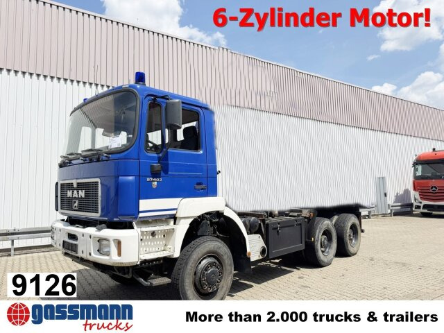 MAN 27.403 6x6 BB, EX-THW - Вантажівка шасі: фото 1 MAN 27.403 6x6 BB, EX-THW - Вантажівка шасі: фото 1