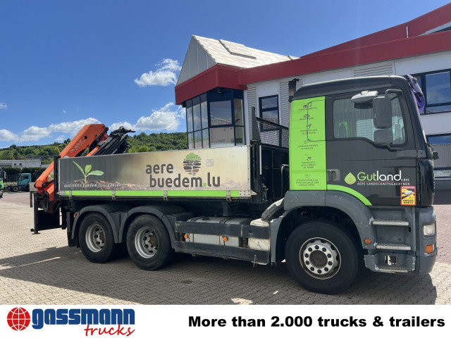 Самоскид вантажівка, Вантажівка з маніпулятором MAN TGA 26.363/410 6x4 BB, 2-S-Alukipper: фото 9 Самоскид вантажівка, Вантажівка з маніпулятором MAN TGA 26.363/410 6x4 BB, 2-S-Alukipper: фото 9