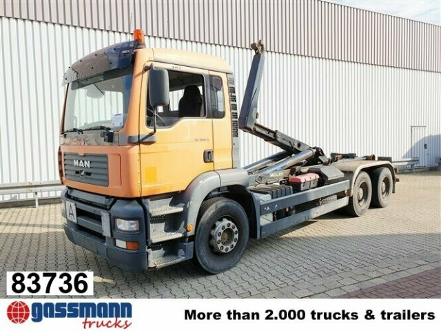 MAN TGA 26.363 FDC 6x4 BB - Гаковий мультиліфт вантажівка: фото 1 MAN TGA 26.363 FDC 6x4 BB - Гаковий мультиліфт вантажівка: фото 1