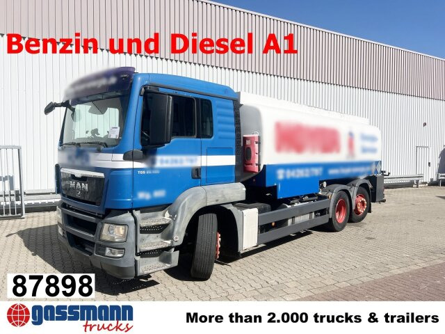 MAN TGA 26.400 6x2-4 BL, A1, Lenk-/Liftachse, ADR, - Вантажівка цистерна: фото 1 MAN TGA 26.400 6x2-4 BL, A1, Lenk-/Liftachse, ADR, - Вантажівка цистерна: фото 1