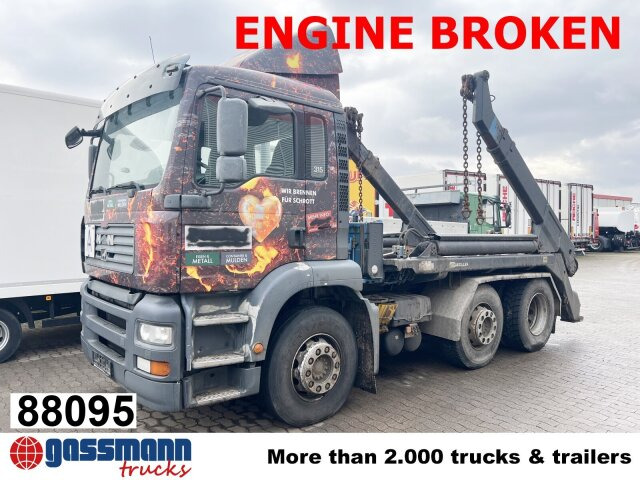 MAN TGA 26.410 6X2/4 BL, Vorlauf Lenk-Liftachse, - Скіповий навантажувач вантажівка: фото 1 MAN TGA 26.410 6X2/4 BL, Vorlauf Lenk-Liftachse, - Скіповий навантажувач вантажівка: фото 1