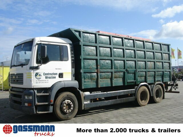 MAN TGA 26.413 BB 6x4 Kran Heckkran Jonsered 1020 - Лісовоз, Вантажівка з маніпулятором: фото 5 MAN TGA 26.413 BB 6x4 Kran Heckkran Jonsered 1020 - Лісовоз, Вантажівка з маніпулятором: фото 5