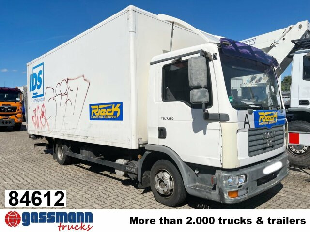 MAN TGL 7.150 4X2 BL mit MBB LBW - Вантажівка з закритим кузовом: фото 1 MAN TGL 7.150 4X2 BL mit MBB LBW - Вантажівка з закритим кузовом: фото 1