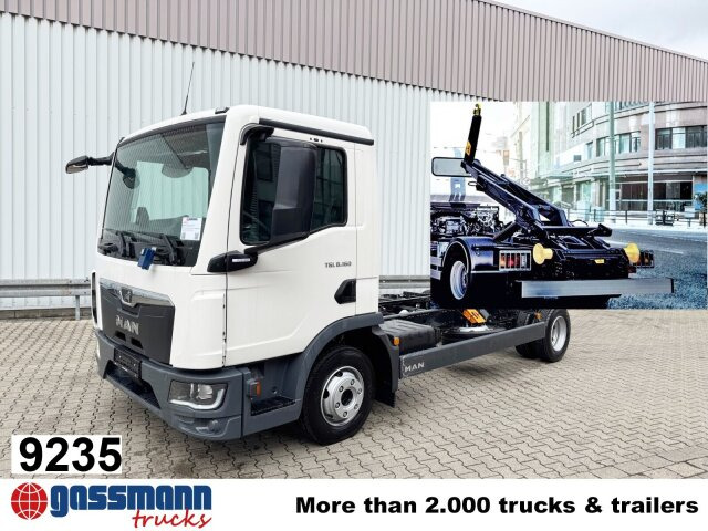 MAN TGL 8.160 4x2 BL CH, City-Abroller - Гаковий мультиліфт вантажівка: фото 1 MAN TGL 8.160 4x2 BL CH, City-Abroller - Гаковий мультиліфт вантажівка: фото 1