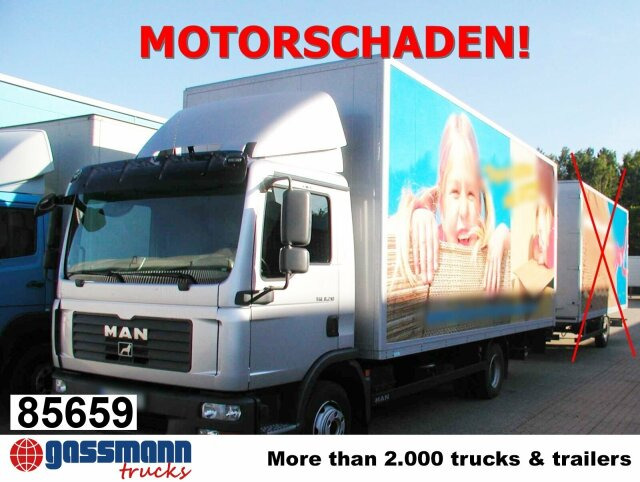 MAN TGL 8.210 4X2 BL mit LBW MBB, MOTORSCHADEN! - Вантажівка з закритим кузовом: фото 1 MAN TGL 8.210 4X2 BL mit LBW MBB, MOTORSCHADEN! - Вантажівка з закритим кузовом: фото 1