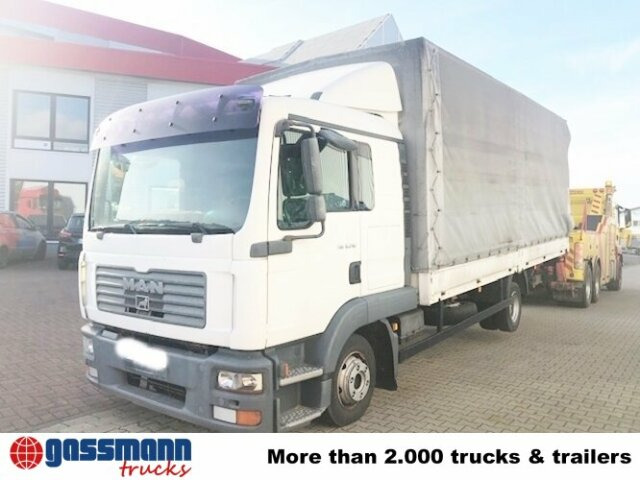 MAN TGL 8.210 BL 4x2 mit LBW, Motorschaden! - Бортова вантажівка/ Платформа: фото 2 MAN TGL 8.210 BL 4x2 mit LBW, Motorschaden! - Бортова вантажівка/ Платформа: фото 2