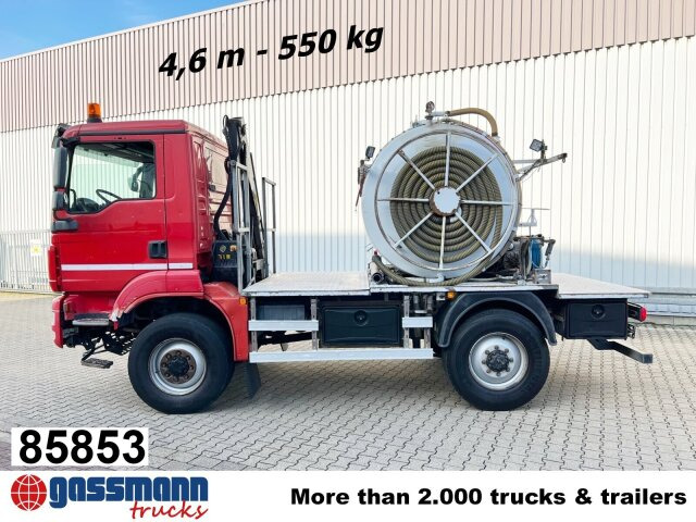 MAN TGM 13.250/340 4X4 BL, Kran Hiab 026 T-3, - Вантажівка з маніпулятором: фото 1 MAN TGM 13.250/340 4X4 BL, Kran Hiab 026 T-3, - Вантажівка з маніпулятором: фото 1