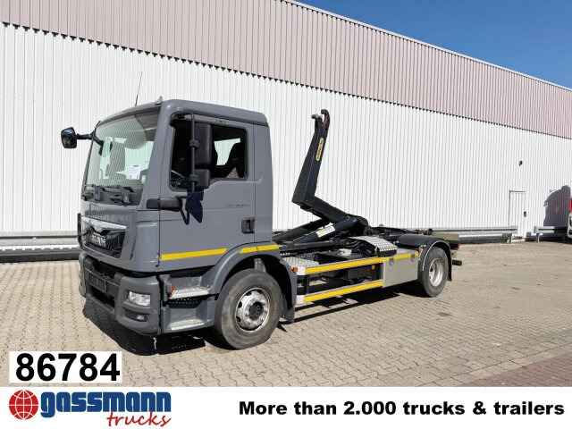 MAN TGM 15.250/340 4X2 BL - Гаковий мультиліфт вантажівка: фото 1 MAN TGM 15.250/340 4X2 BL - Гаковий мультиліфт вантажівка: фото 1