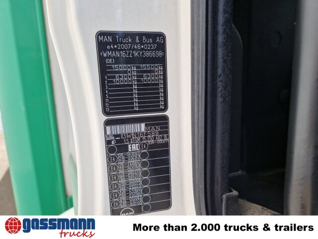 MAN TGM 15.250/340 4X2 BL, Tiefkühlkoffer, - Рефрижератор вантажівка: фото 4 MAN TGM 15.250/340 4X2 BL, Tiefkühlkoffer, - Рефрижератор вантажівка: фото 4