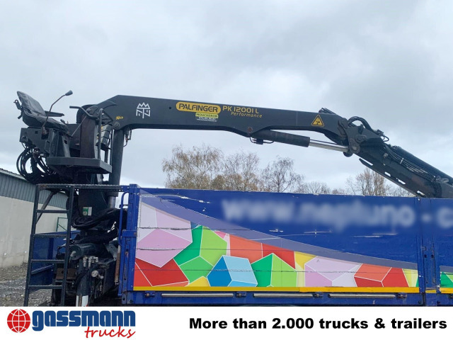 MAN TGM 18.290 4x2 BL, Heckkran Palfinger PK12001L, - Бортова вантажівка/ Платформа, Вантажівка з маніпулятором: фото 5 MAN TGM 18.290 4x2 BL, Heckkran Palfinger PK12001L, - Бортова вантажівка/ Платформа, Вантажівка з маніпулятором: фото 5