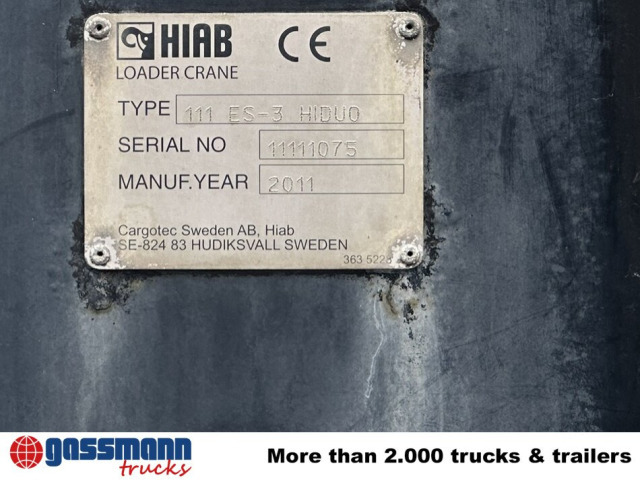 MAN TGM 18.290 4x2 LL, EEV, Kran Hiab XS 111 ES-3 - Самоскид вантажівка, Вантажівка з маніпулятором: фото 2 MAN TGM 18.290 4x2 LL, EEV, Kran Hiab XS 111 ES-3 - Самоскид вантажівка, Вантажівка з маніпулятором: фото 2