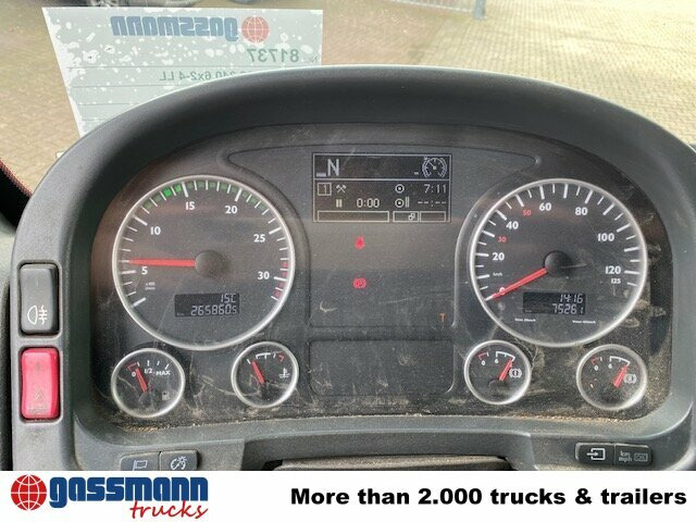 MAN TGM 26.340 6x2-4 LL Getränkewagen, - Вантажівка з закритим кузовом: фото 5 MAN TGM 26.340 6x2-4 LL Getränkewagen, - Вантажівка з закритим кузовом: фото 5