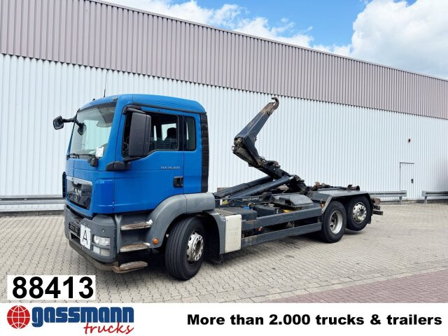 MAN TGS 26.400 6x2-4 BL, Lenk-/Liftachse, - Гаковий мультиліфт вантажівка: фото 1 MAN TGS 26.400 6x2-4 BL, Lenk-/Liftachse, - Гаковий мультиліфт вантажівка: фото 1
