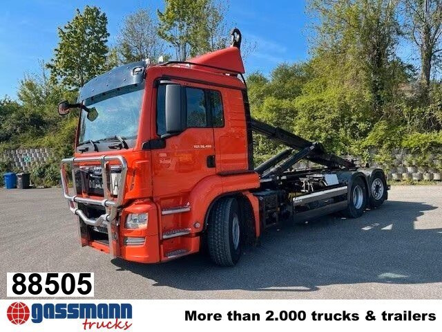MAN TGS 26.480 6x2-4 BL, Intarder, Lenk-/Liftachse, - Гаковий мультиліфт вантажівка: фото 1 MAN TGS 26.480 6x2-4 BL, Intarder, Lenk-/Liftachse, - Гаковий мультиліфт вантажівка: фото 1