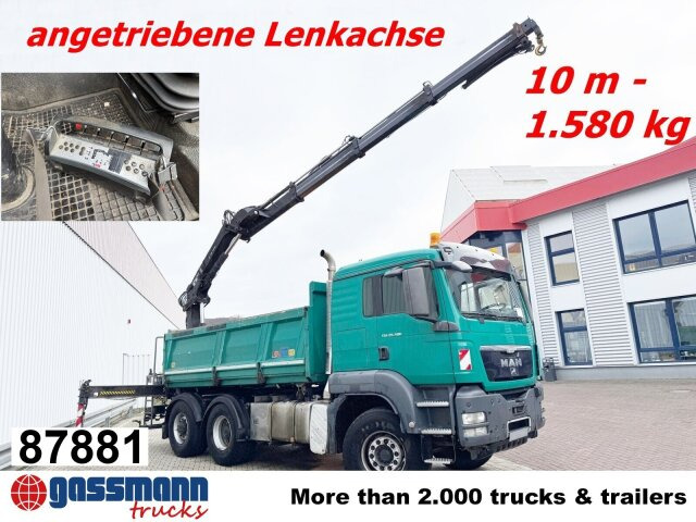 MAN TGS 26.480 6x4 BL Maurer, Lenkachse, Bordmatik, - Самоскид вантажівка, Вантажівка з маніпулятором: фото 1 MAN TGS 26.480 6x4 BL Maurer, Lenkachse, Bordmatik, - Самоскид вантажівка, Вантажівка з маніпулятором: фото 1
