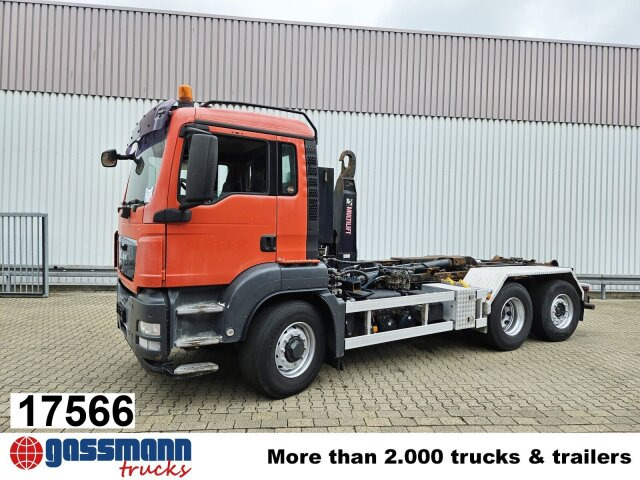 MAN TGS 26.480 6x4H-4 BL, Multilift Abroller - Гаковий мультиліфт вантажівка: фото 1 MAN TGS 26.480 6x4H-4 BL, Multilift Abroller - Гаковий мультиліфт вантажівка: фото 1