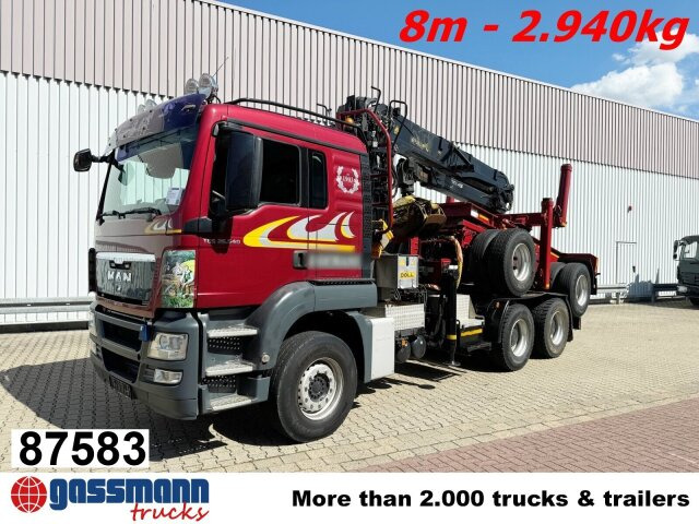 MAN TGS 26.540 6X4 BL, Intarder, Kran Epsilon - Лісовоз, Вантажівка з маніпулятором: фото 1 MAN TGS 26.540 6X4 BL, Intarder, Kran Epsilon - Лісовоз, Вантажівка з маніпулятором: фото 1