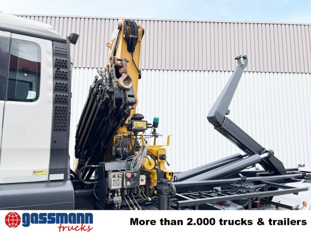 MAN TGS 33.440 6X4 BL mit Kran Effer 165-3S, Funk - Гаковий мультиліфт вантажівка, Вантажівка з маніпулятором: фото 3 MAN TGS 33.440 6X4 BL mit Kran Effer 165-3S, Funk - Гаковий мультиліфт вантажівка, Вантажівка з маніпулятором: фото 3