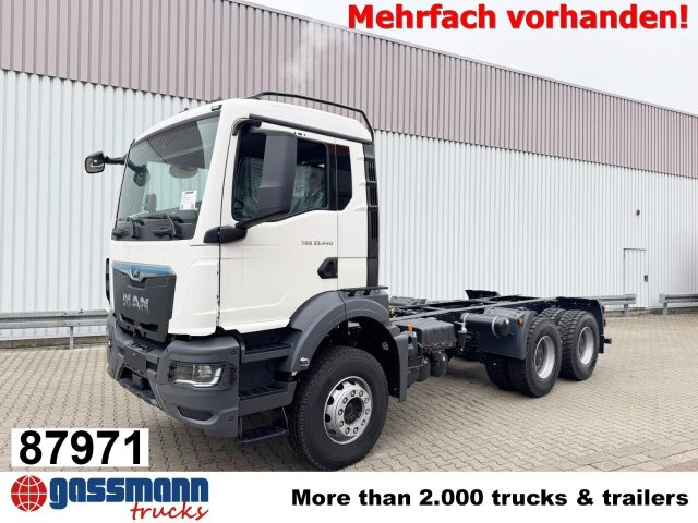 MAN TGS 33.440 6x4 BB - Вантажівка шасі: фото 1 MAN TGS 33.440 6x4 BB - Вантажівка шасі: фото 1