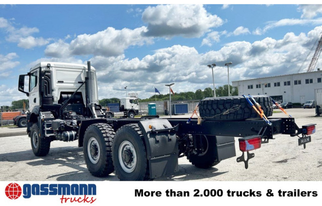 MAN TGS 33.440 6x6 BB CH, Euro2, Einzelbereifung - Вантажівка шасі: фото 4 MAN TGS 33.440 6x6 BB CH, Euro2, Einzelbereifung - Вантажівка шасі: фото 4