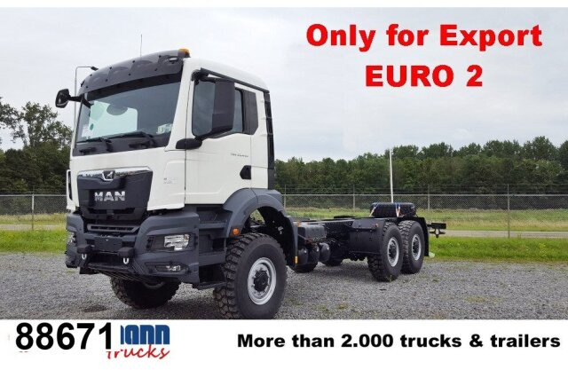 MAN TGS 33.440 6x6 BB CH, Euro2, Einzelbereifung - Вантажівка шасі: фото 1 MAN TGS 33.440 6x6 BB CH, Euro2, Einzelbereifung - Вантажівка шасі: фото 1