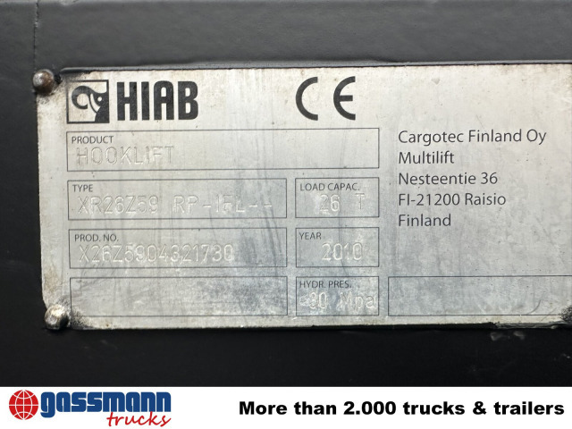 MAN TGS 35.400 8x4 BL, Schub-Knick bis 6,5m - Гаковий мультиліфт вантажівка: фото 4 MAN TGS 35.400 8x4 BL, Schub-Knick bis 6,5m - Гаковий мультиліфт вантажівка: фото 4