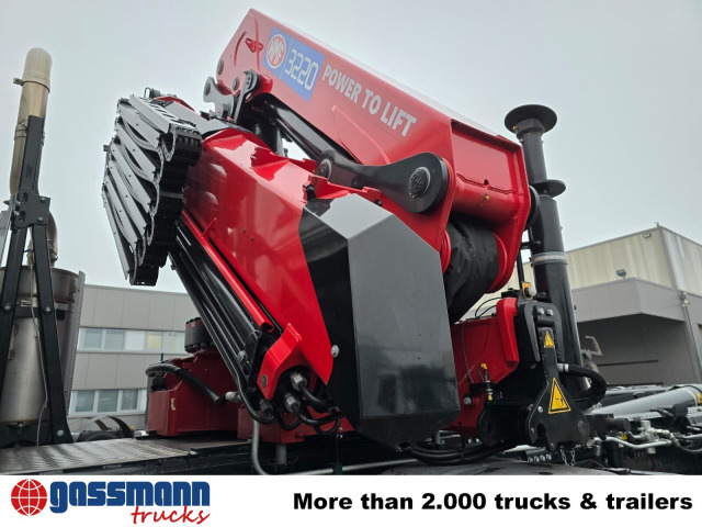 MAN TGS 35.480 8X4 BL, Intarder, Kran HMF 3220-K6, - Гаковий мультиліфт вантажівка, Вантажівка з маніпулятором: фото 5 MAN TGS 35.480 8X4 BL, Intarder, Kran HMF 3220-K6, - Гаковий мультиліфт вантажівка, Вантажівка з маніпулятором: фото 5