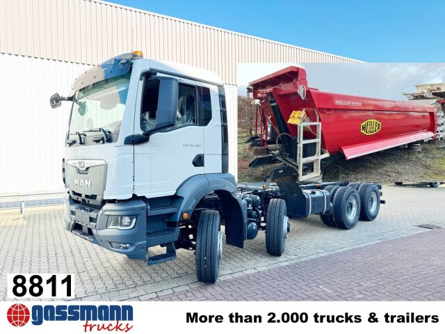 MAN TGS 35.480 8x6H BL CH, HydroDrive, Navi, Meiller - Самоскид: фото 1 MAN TGS 35.480 8x6H BL CH, HydroDrive, Navi, Meiller - Самоскид: фото 1