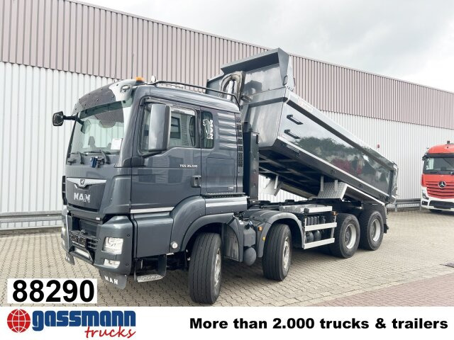 MAN TGS 35.510 8x4 BL, Intarder, Stahlmulde ca. - Самоскид: фото 1 MAN TGS 35.510 8x4 BL, Intarder, Stahlmulde ca. - Самоскид: фото 1