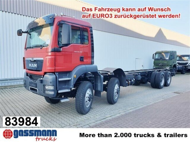 MAN TGS 41.480 8X6 BB - Вантажівка шасі: фото 1 MAN TGS 41.480 8X6 BB - Вантажівка шасі: фото 1