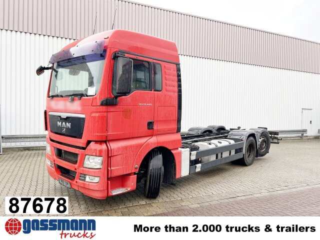 MAN TGX 26.440 6x2-2 LL, Lenk-Liftachse - Вантажівка шасі: фото 1 MAN TGX 26.440 6x2-2 LL, Lenk-Liftachse - Вантажівка шасі: фото 1