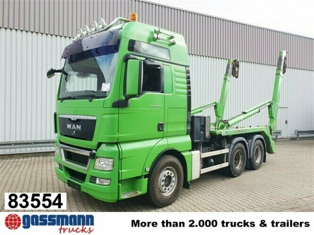 MAN TGX 26.540 6x4 BB, Intarder, XXL-Fahrerhaus - Скіповий навантажувач вантажівка: фото 1 MAN TGX 26.540 6x4 BB, Intarder, XXL-Fahrerhaus - Скіповий навантажувач вантажівка: фото 1