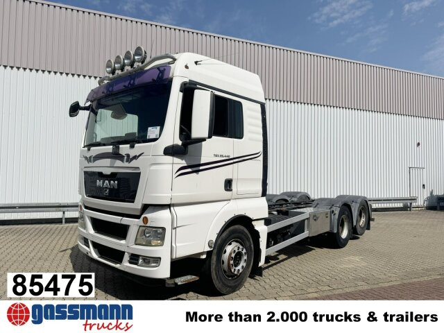 MAN TGX 28.440 6X2-2 BL, Liftachse, Motorabtrieb - Вантажівка шасі: фото 1 MAN TGX 28.440 6X2-2 BL, Liftachse, Motorabtrieb - Вантажівка шасі: фото 1