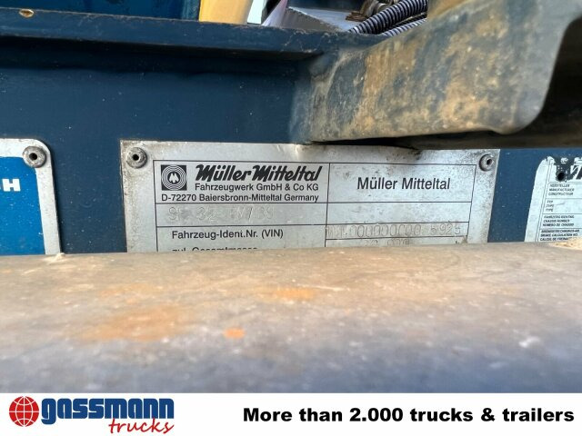 MÜLLER MITTELTAL SF 32 BM/BS mit LIEBHERR - Напівпричіп бетонозмішувач: фото 3 MÜLLER MITTELTAL SF 32 BM/BS mit LIEBHERR - Напівпричіп бетонозмішувач: фото 3