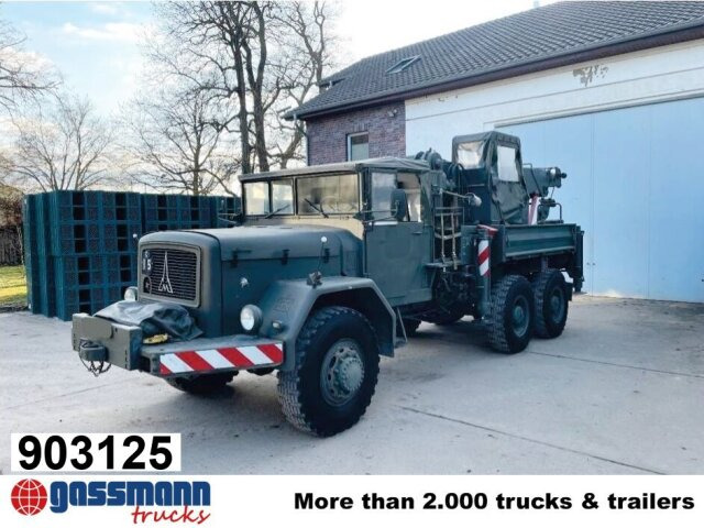 Magirus Deutz Jupiter 178D15A 6X6, -Kran,Wilhag - Підмітально-прибиральна машина: фото 1 Magirus Deutz Jupiter 178D15A 6X6, -Kran,Wilhag - Підмітально-прибиральна машина: фото 1