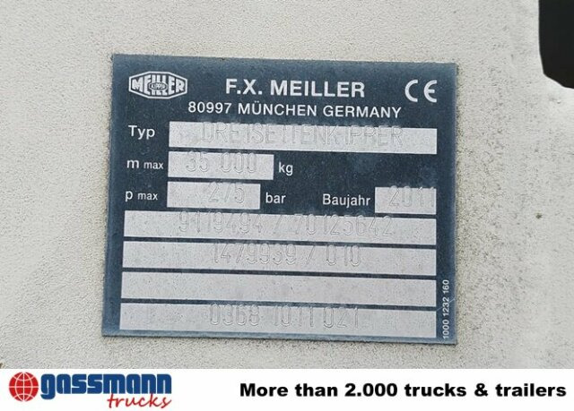 Meiller MEILLER 3-S-Kippaufbau 4-Achs Länge:5.700 ca. - Кузов самоскида: фото 3 Meiller MEILLER 3-S-Kippaufbau 4-Achs Länge:5.700 ca. - Кузов самоскида: фото 3