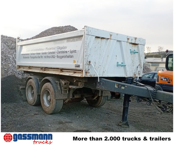 Meiller MZDA 18/21, Stahlbordwände, ca. 11m³ - Самоскид причіп: фото 2 Meiller MZDA 18/21, Stahlbordwände, ca. 11m³ - Самоскид причіп: фото 2