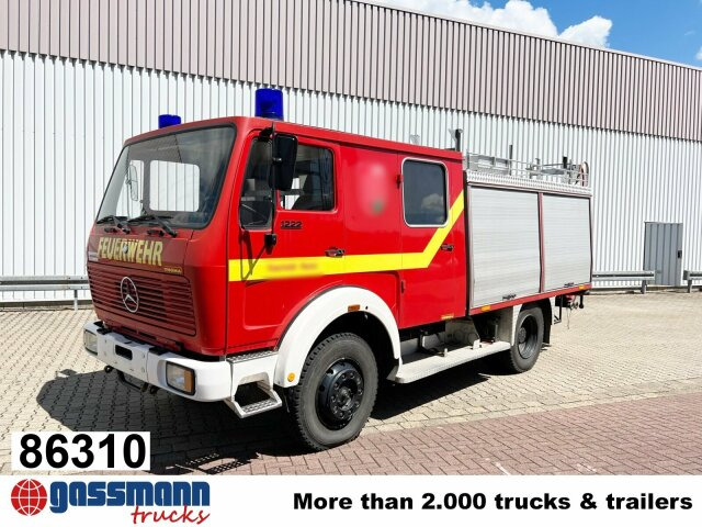 Mercedes-Benz 1222 AF 4x4 Doka, LHF 16 - Пожежна машина: фото 1 Mercedes-Benz 1222 AF 4x4 Doka, LHF 16 - Пожежна машина: фото 1