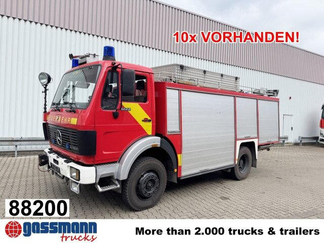 Mercedes-Benz 1222 AF 4x4, Rüstwagen RW 2, Seilwinde - Пожежна машина: фото 1 Mercedes-Benz 1222 AF 4x4, Rüstwagen RW 2, Seilwinde - Пожежна машина: фото 1