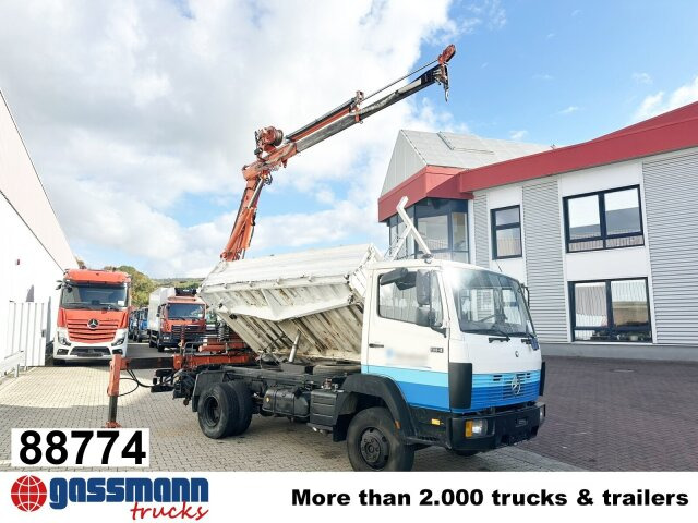 Mercedes-Benz 914 K 4x2, Kran Atlas 60.1, Funk - Самоскид вантажівка, Вантажівка з маніпулятором: фото 1 Mercedes-Benz 914 K 4x2, Kran Atlas 60.1, Funk - Самоскид вантажівка, Вантажівка з маніпулятором: фото 1