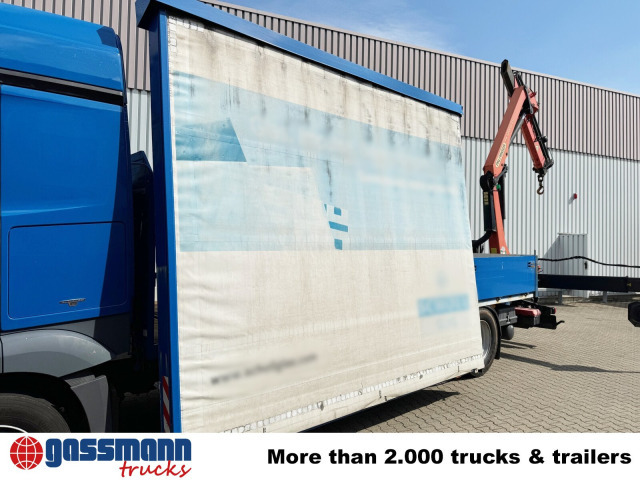 Mercedes-Benz Actros 1836 L 4x2, Glastransporter, Heckkran - Бортова вантажівка/ Платформа, Вантажівка з маніпулятором: фото 4 Mercedes-Benz Actros 1836 L 4x2, Glastransporter, Heckkran - Бортова вантажівка/ Платформа, Вантажівка з маніпулятором: фото 4