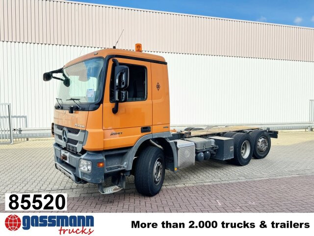 Mercedes-Benz Actros 2541 L 6x2, Lenk-/Liftachse - Вантажівка шасі: фото 1 Mercedes-Benz Actros 2541 L 6x2, Lenk-/Liftachse - Вантажівка шасі: фото 1