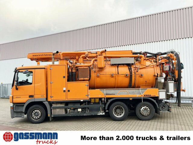 Mercedes-Benz Actros 2544 L 6x2, Lenkachse, Kroll - Підмітально-прибиральна машина: фото 3 Mercedes-Benz Actros 2544 L 6x2, Lenkachse, Kroll - Підмітально-прибиральна машина: фото 3