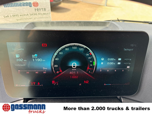 Mercedes-Benz Actros 2548 L 6x2, Retarder, Lenk-/Liftachse, - Гаковий мультиліфт вантажівка: фото 5 Mercedes-Benz Actros 2548 L 6x2, Retarder, Lenk-/Liftachse, - Гаковий мультиліфт вантажівка: фото 5