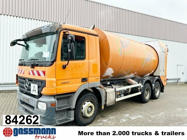 Mercedes-Benz Actros 2632/41 6x4, FAUN Rotopress 520, - Сміттєвози: фото 1 Mercedes-Benz Actros 2632/41 6x4, FAUN Rotopress 520, - Сміттєвози: фото 1