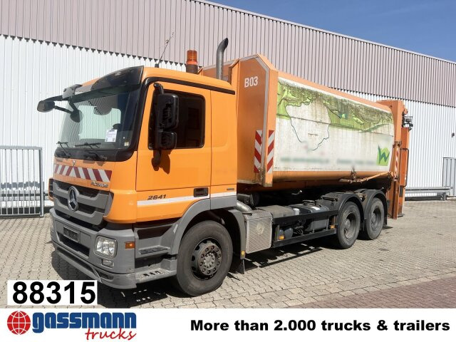 Mercedes-Benz Actros 2641/48 L 6x4, Seilabroller, Haller - Сміттєвози: фото 1 Mercedes-Benz Actros 2641/48 L 6x4, Seilabroller, Haller - Сміттєвози: фото 1