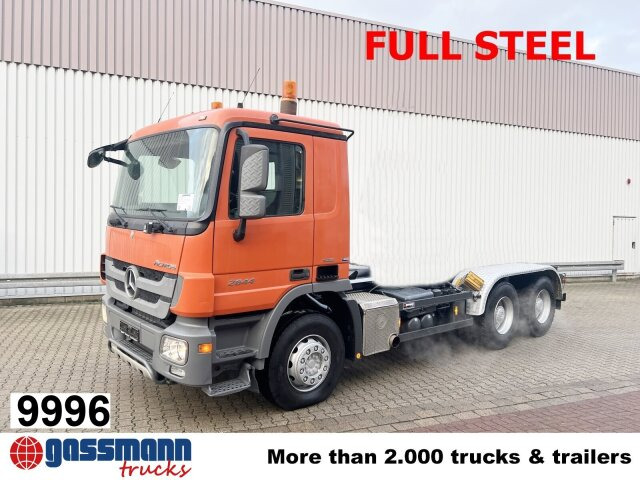 Mercedes-Benz Actros 2644/48 K 6x4, Manual Gearbox, Full Steel - Вантажівка шасі: фото 1 Mercedes-Benz Actros 2644/48 K 6x4, Manual Gearbox, Full Steel - Вантажівка шасі: фото 1